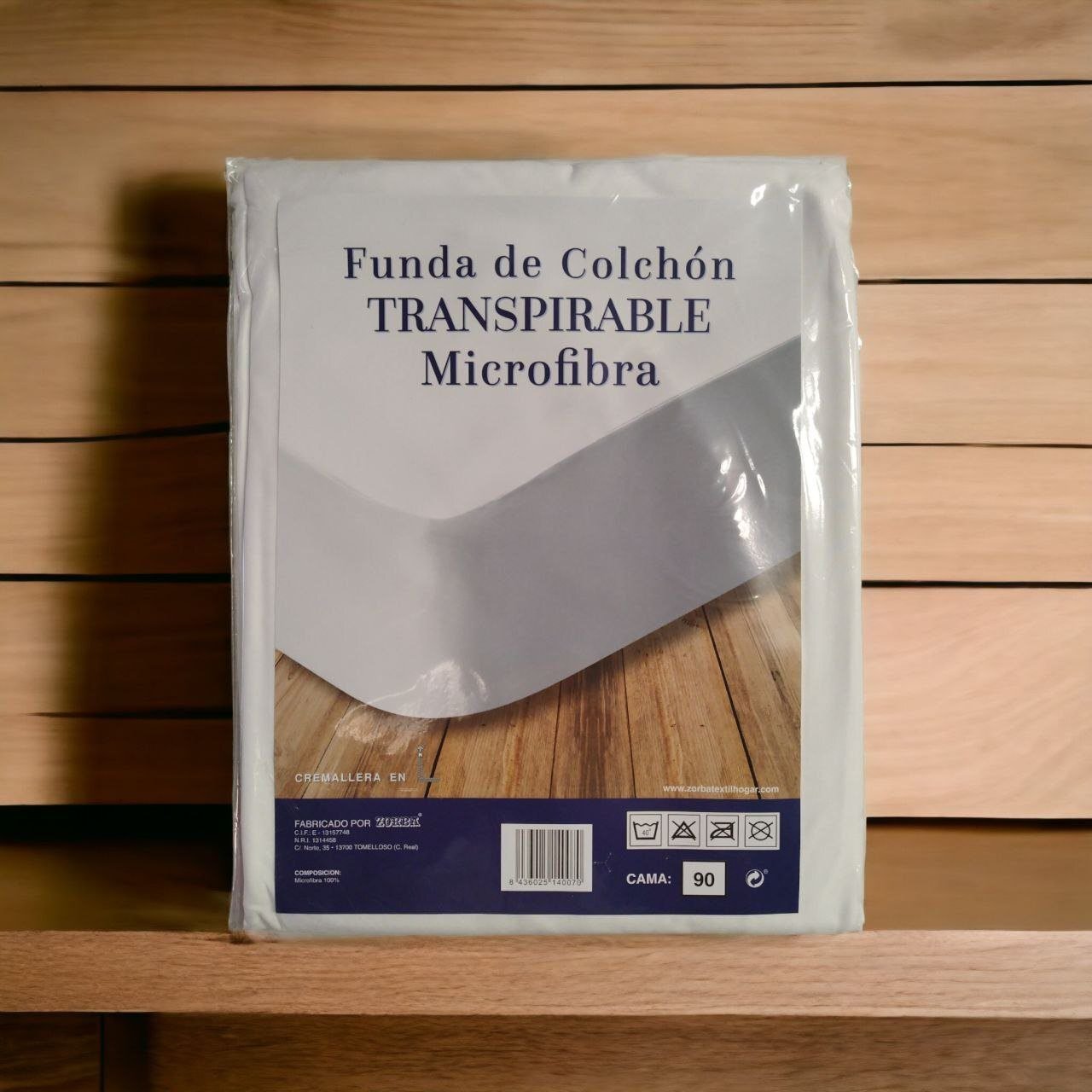 Fundas Colchón 135x190/200cm Blancas, Elásticas y Transpirables