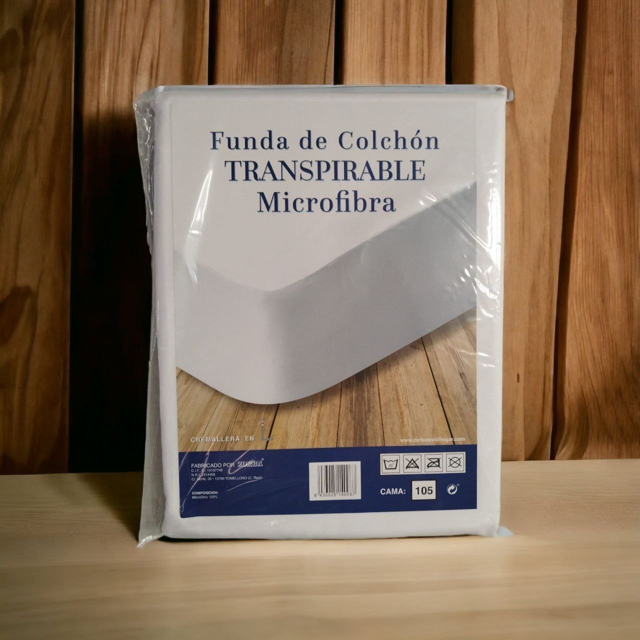 Fundas Colchón 135x190/200cm Blancas, Elásticas y Transpirables - Imagen 7