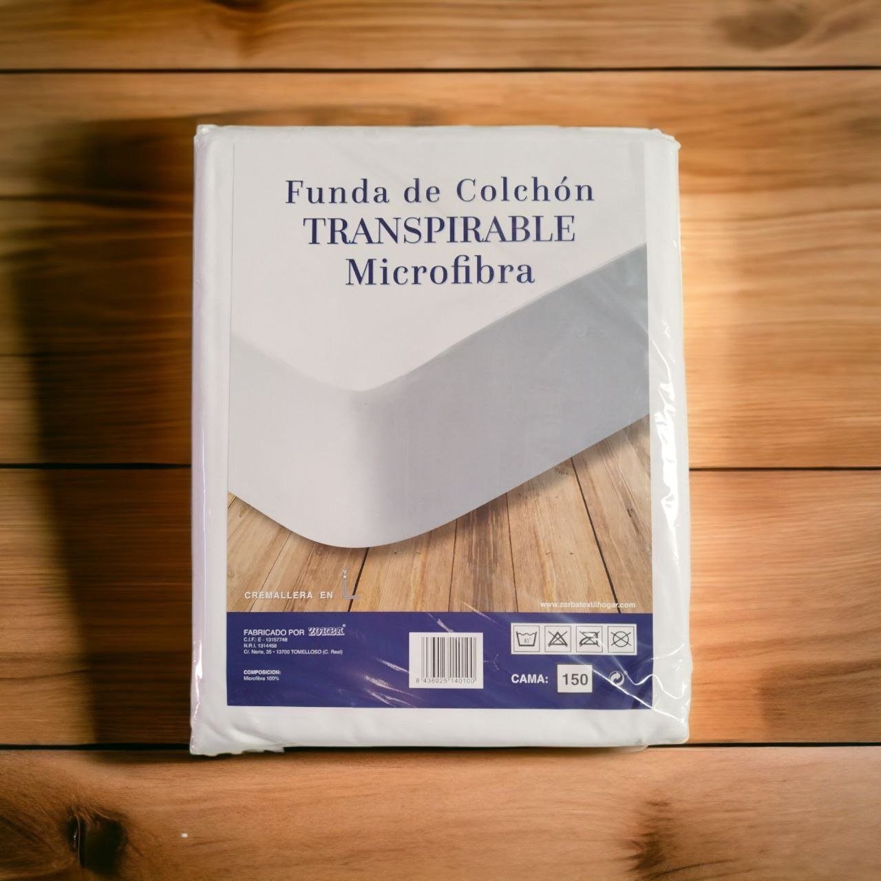Fundas Colchón 135x190/200cm Blancas, Elásticas y Transpirables - Imagen 9
