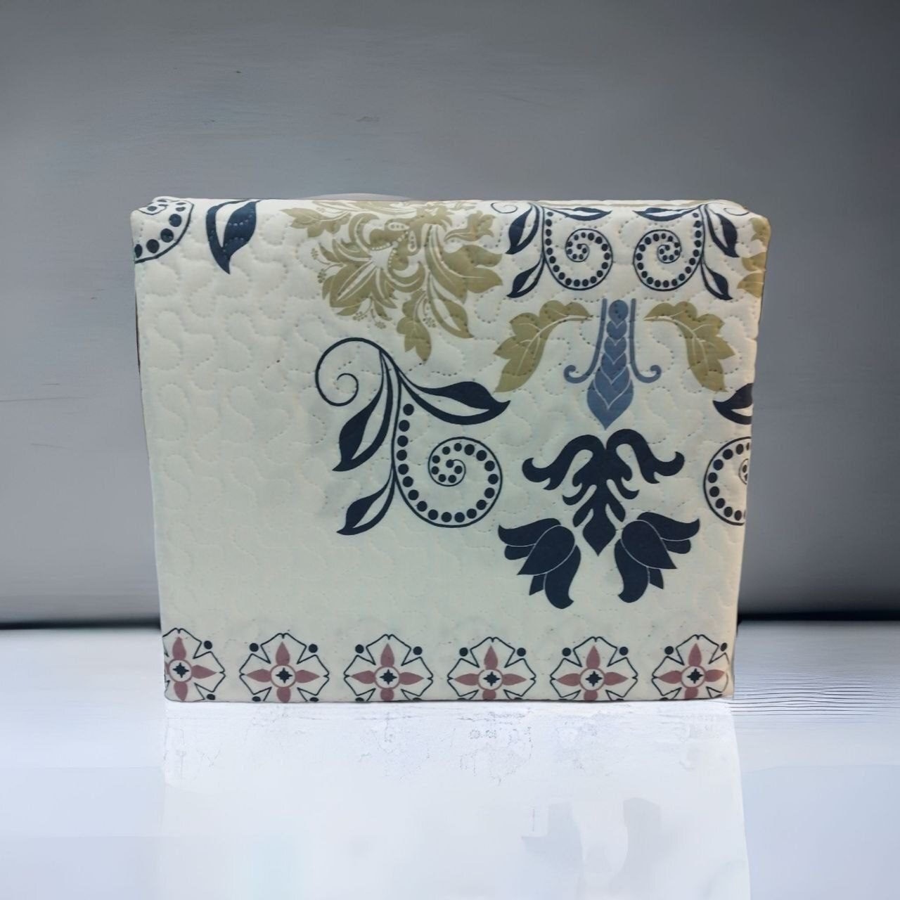 Colcha cama Azul reversible verano cubrecama Logan cómoda, durabilidad al lavado el termo sellado de cálida da estilo a cualquier habitación con esta. Decoración cuadrantes de regalo de 50 x70 cm. - Imagen 8