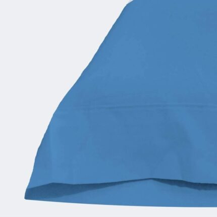 Fundas de Almohada Azules 50P Polialgodón 144 Hilos