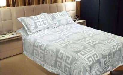 Edredón Nórdico de Invierno de Sedalina y Sherpa - Edredón Térmico, Suave y Cálido- Atenas en Gris para Cama de 90, 120,135 y 150cm