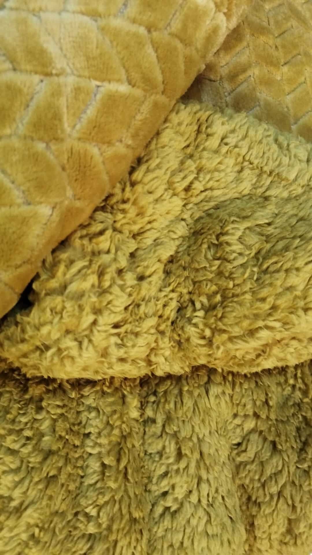 Edredón Nórdico Sherpa Amarillo 600grs + Fundas - Imagen 7