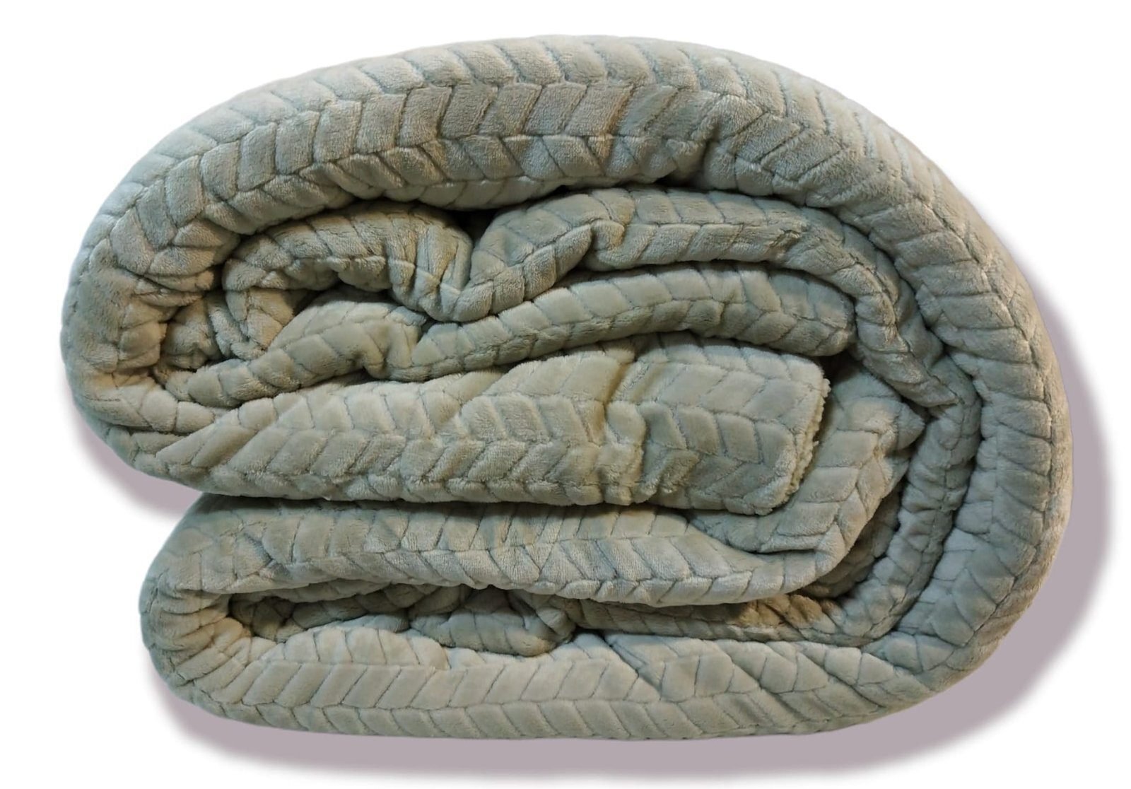 Edredón Sherpa Nórdico Cama Topo Jacquard Espiga: Sedalina Tacto Peluche, Sherpa Interior, 600grs Gramaje, 260cm Largo + Fundas Almohadas Regalo 50x70cm. - Imagen 3