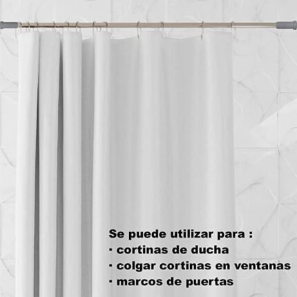 Barra Extensible de Aluminio 25mm - Montaje Fácil Sin Taladro