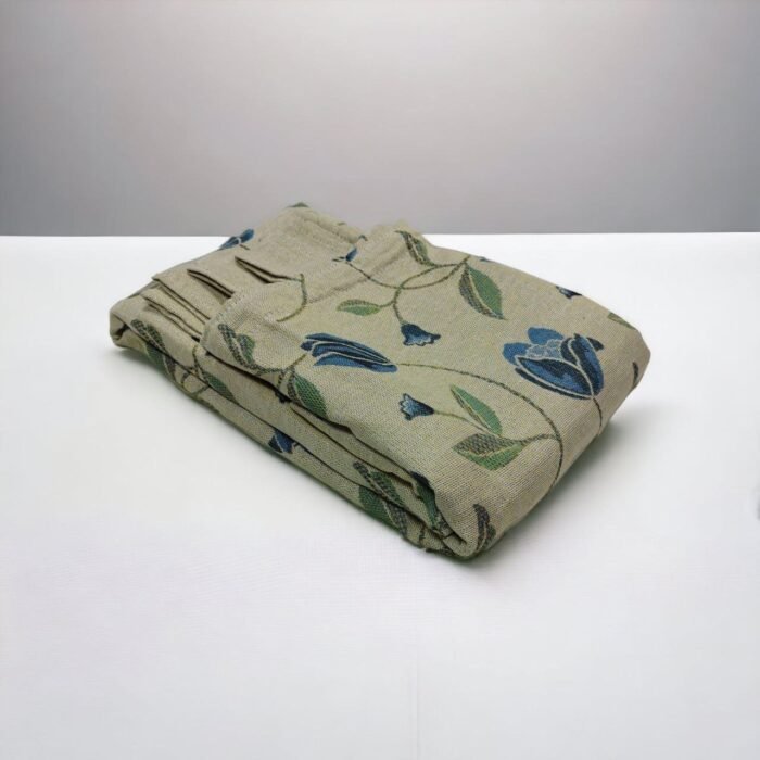 Cortina Alpujarra Tulipán azul  140x260cm: Para Interior/Exterior, Hecha en España - Imagen 6