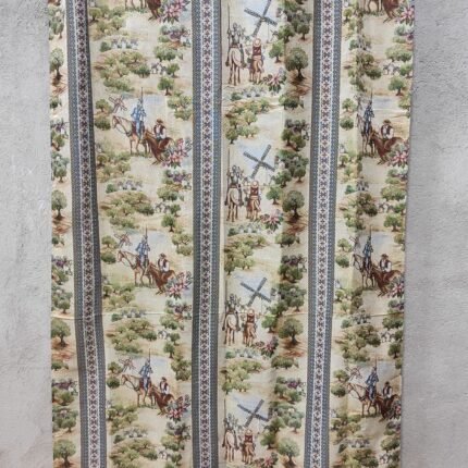 Cortina Alpujarra Quijotes rusticos -140x260cm: Para Interior/Exterior, Hecha en España