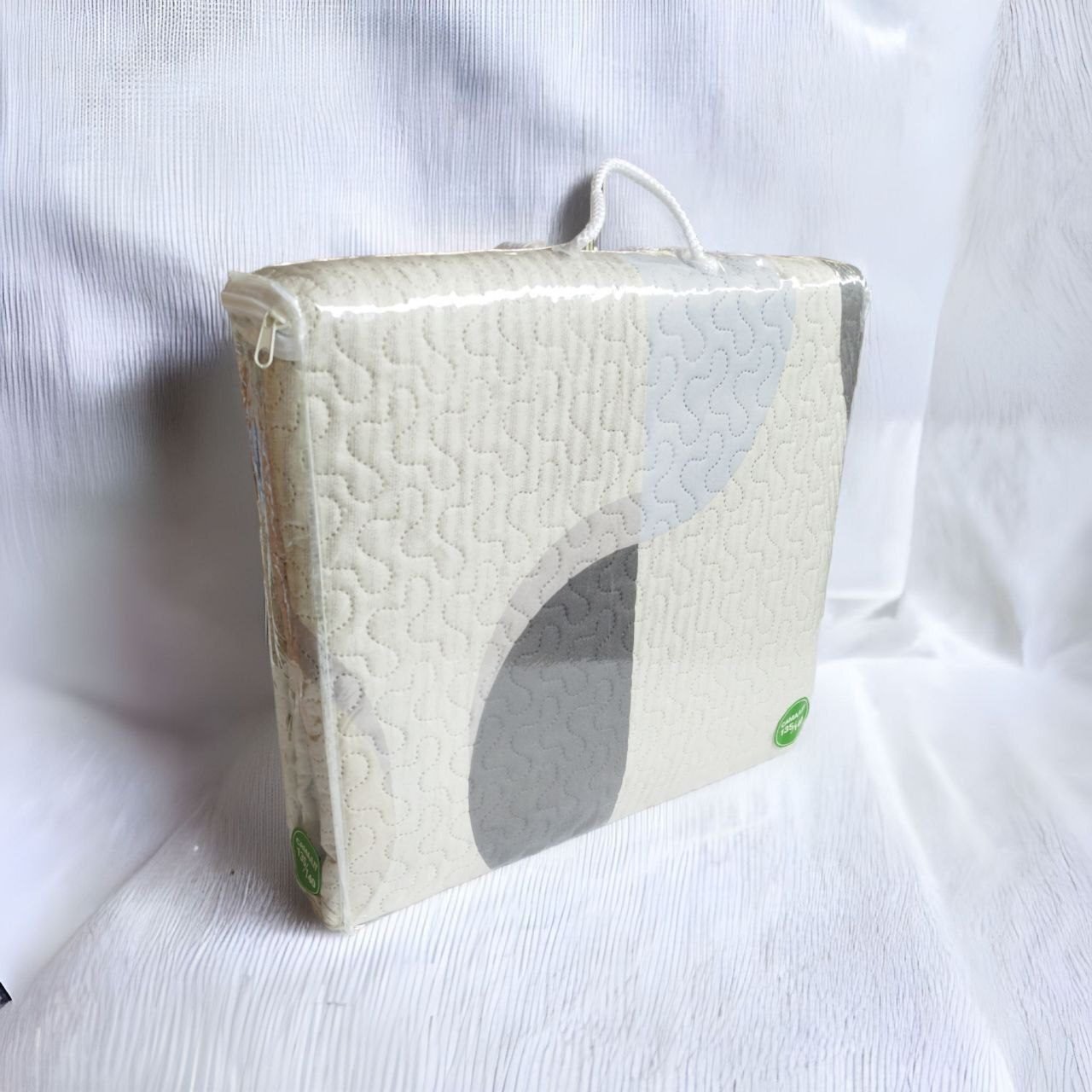 Colcha cama reversible verano en Beis cubrecama Sídney cómoda, durabilidad al lavado el termo sellado de cálida da estilo a cualquier habitación con esta. Decoración cuadrantes de regalo de 50 x70 cm. - Imagen 2