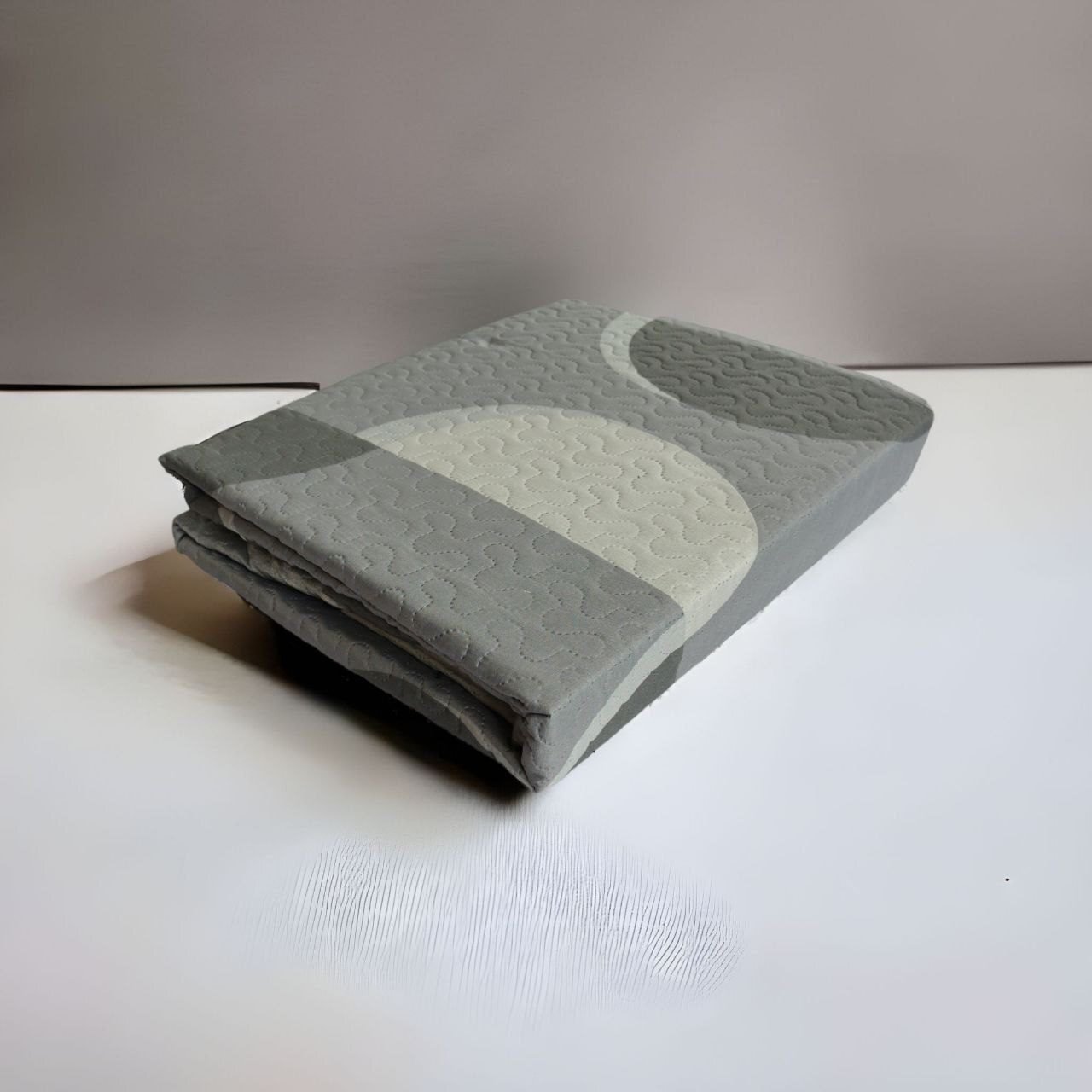 Colcha cama reversible verano en Beis cubrecama Sídney cómoda, durabilidad al lavado el termo sellado de cálida da estilo a cualquier habitación con esta. Decoración cuadrantes de regalo de 50 x70 cm. - Imagen 3