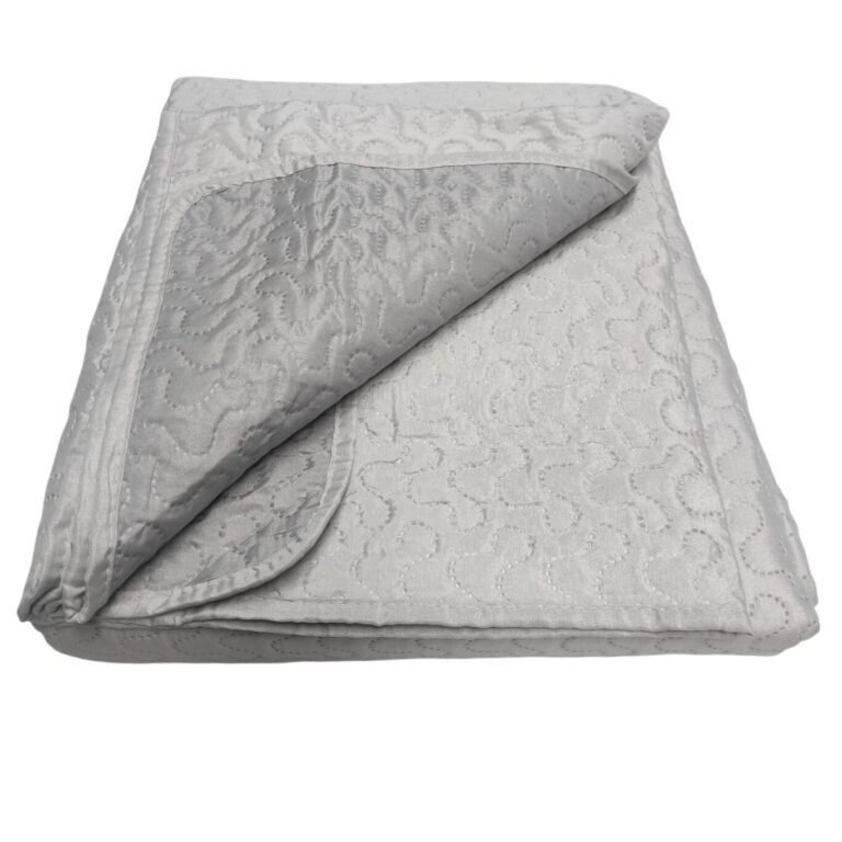 Colcha de verano color Gris reversible en varios tamaños con 2 cojines de regalo 50-x-70 cm excepcional relación calidad y precio. - Imagen 5