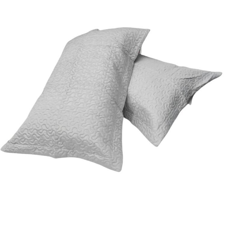 Colcha de verano color Gris reversible en varios tamaños con 2 cojines de regalo 50-x-70 cm excepcional relación calidad y precio. - Imagen 6