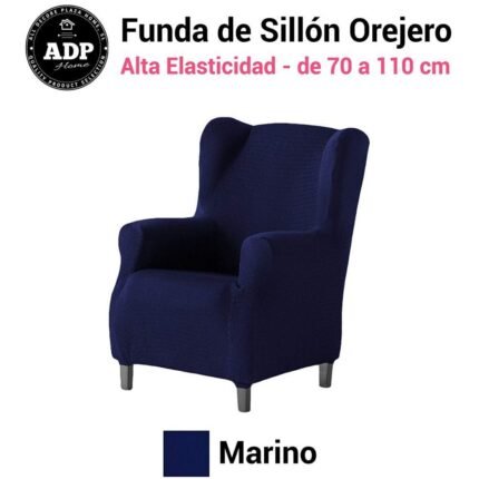 Fundas/Protectores de Sofá color ,(MARINO),de Alta Elasticidad para todos los tipos.