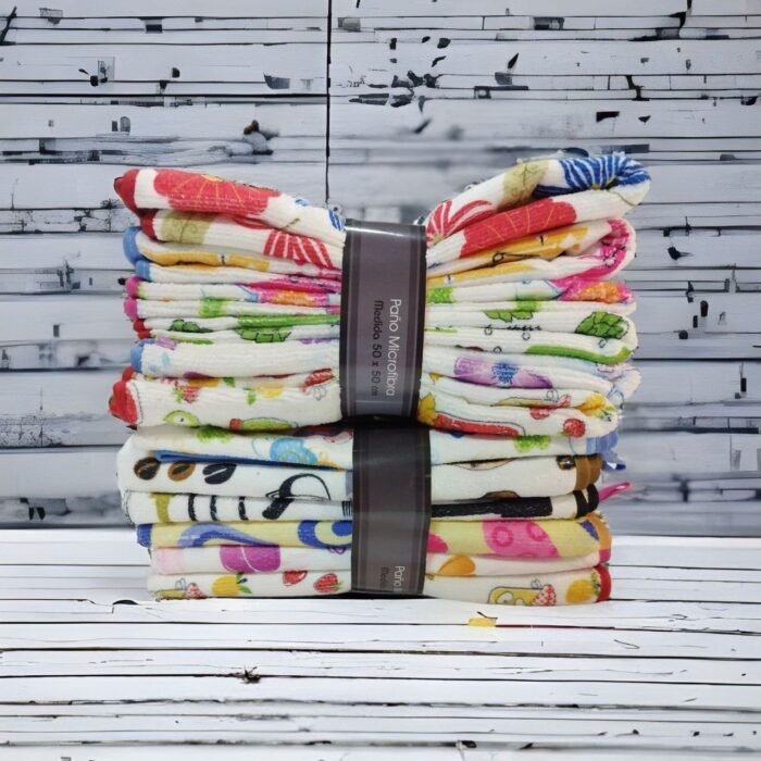 Trapos de cocina Hogar: Paños de Microfibra 50x50cm,Park 6/12 - Imagen 6