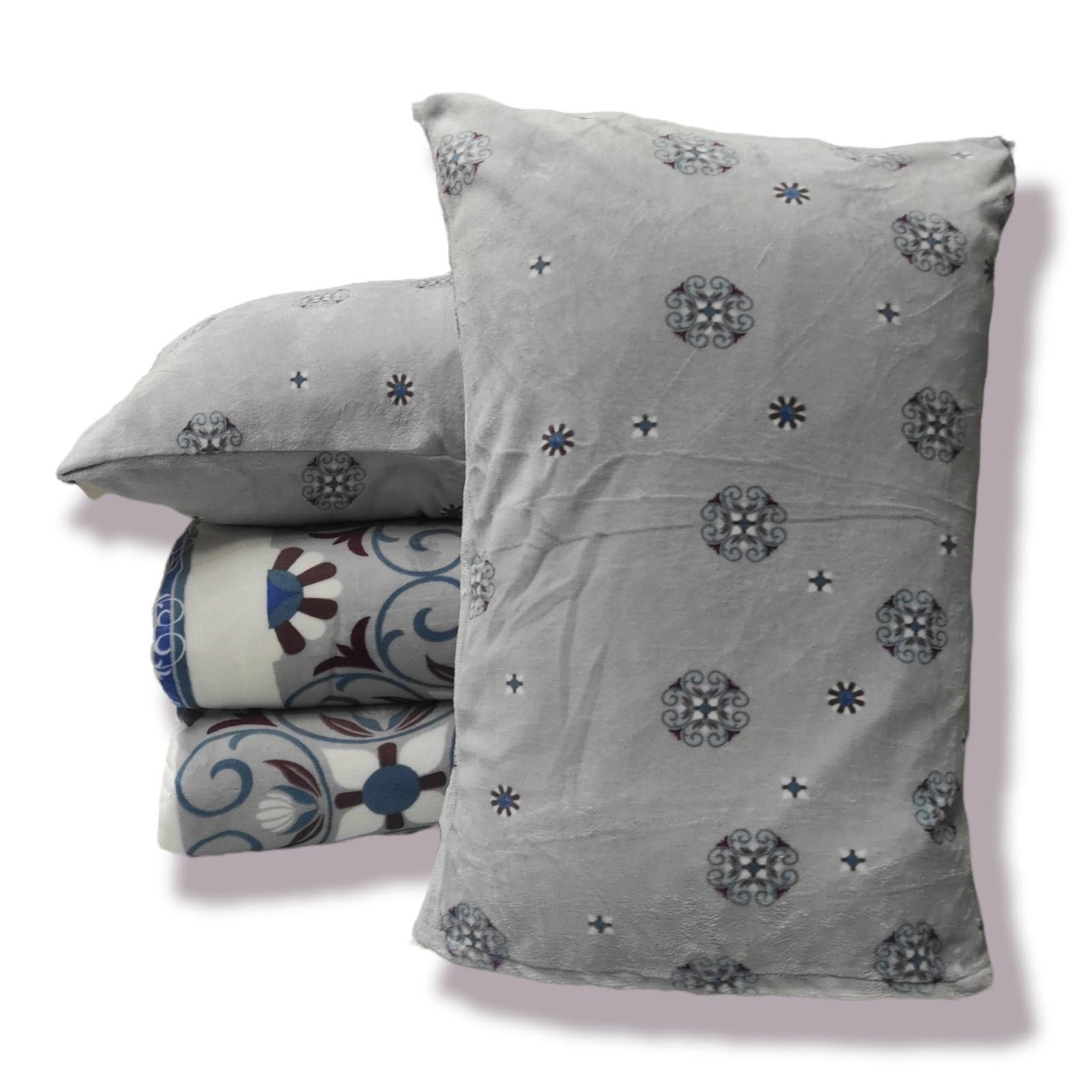 Edredón Tolrá CS008 en Azul: Sherpa 150cm, 600gm con Borreguito para Otoño e Invierno. - Imagen 9
