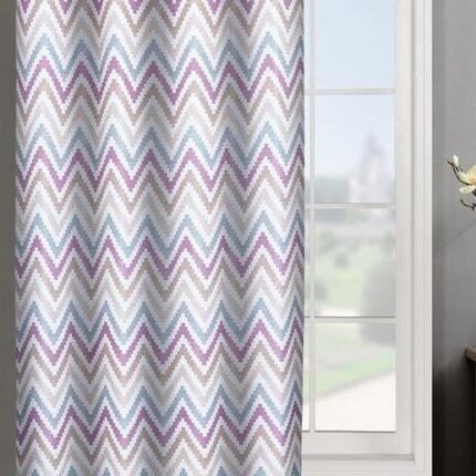 Cortinas para Ventana Salón, Dormitorio ,Habitación, sala, bicolor, Gris, Morado ,tostado Azul  Ojales de Acero 1 en venta.
