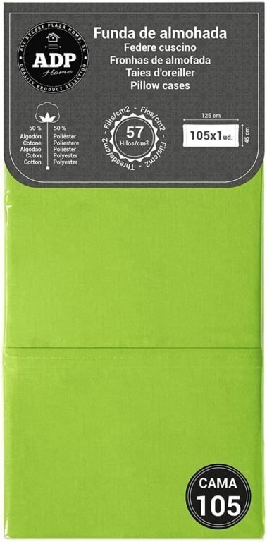 Fundas de Almohada Verde Pistacho 50P - 144 Hilos - Imagen 7