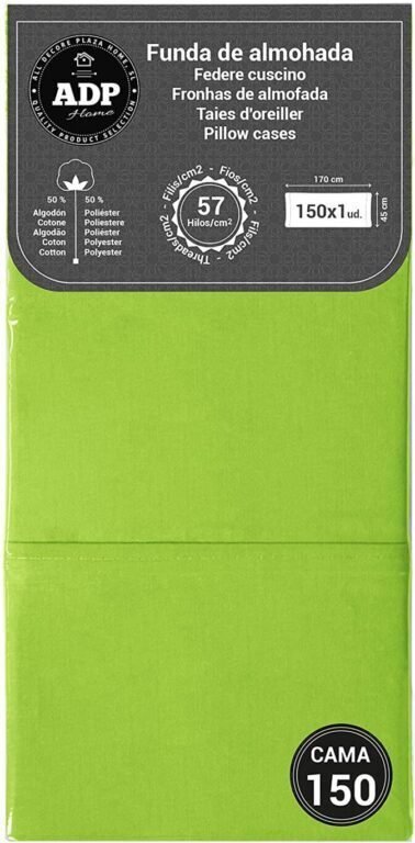 Fundas de Almohada Verde Pistacho 50P - 144 Hilos - Imagen 9