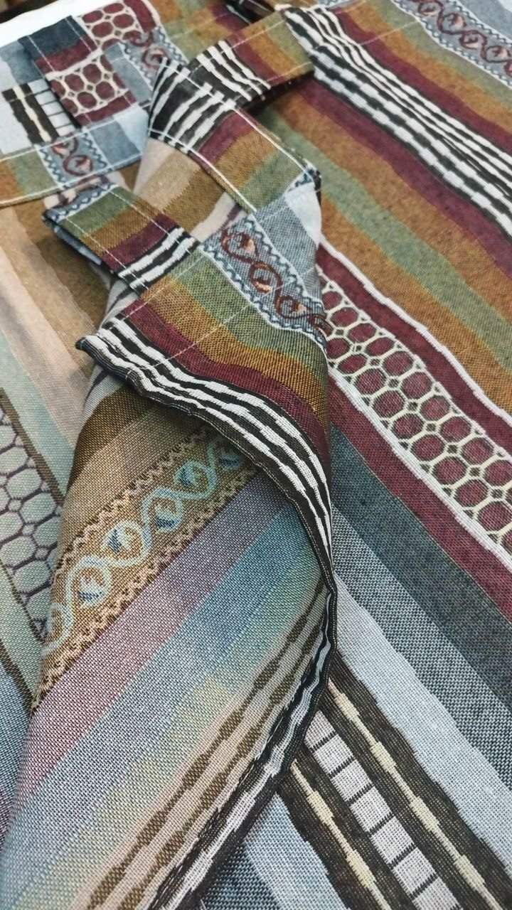 Cortina de calle Rayas Oscuras 140×260 cm | Jacquard - Imagen 5