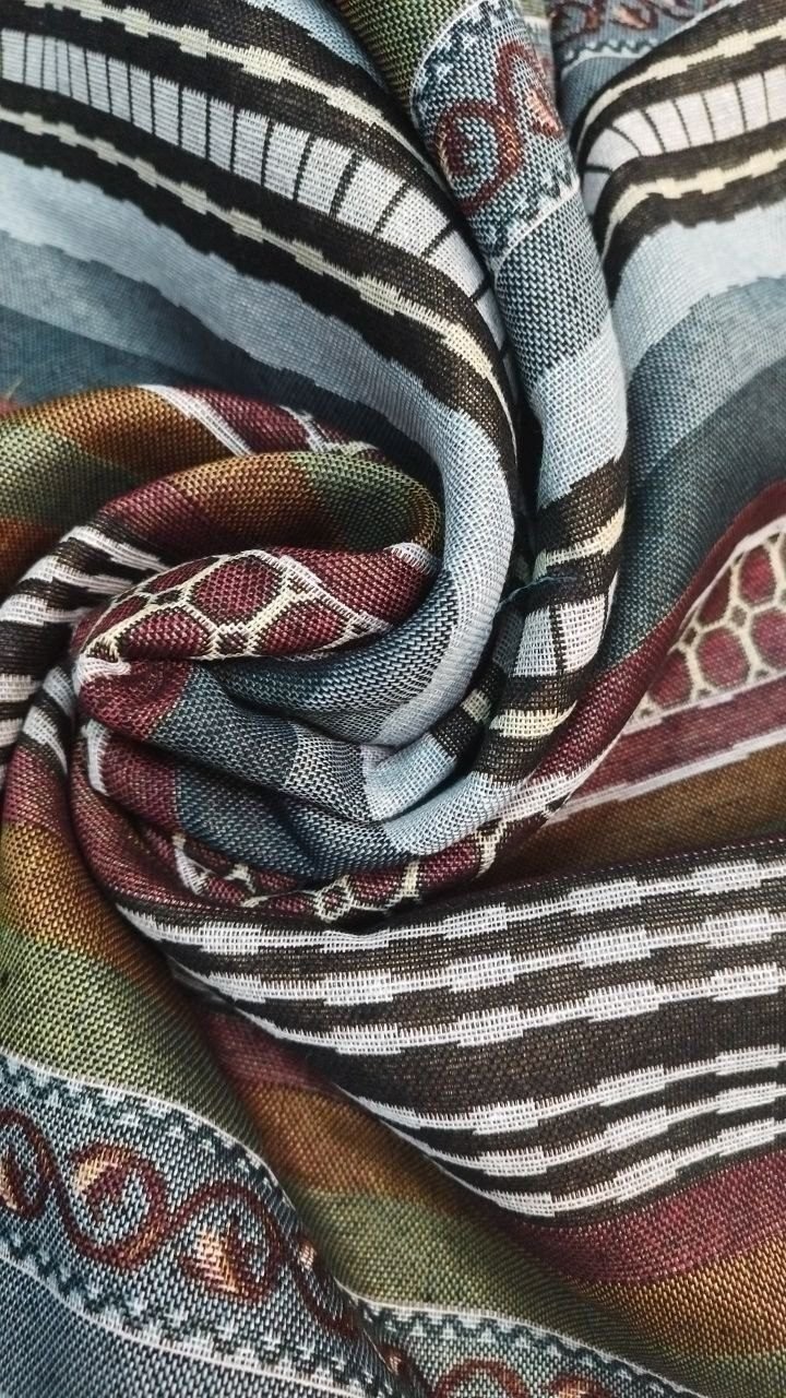 Cortina de calle Rayas Oscuras 140×260 cm | Jacquard - Imagen 6