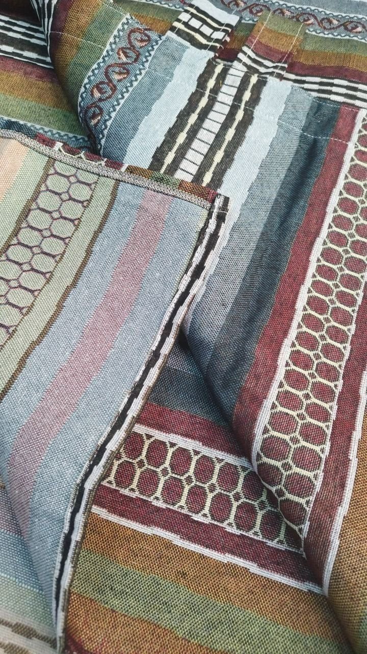Cortina de calle Rayas Oscuras 140×260 cm | Jacquard - Imagen 7