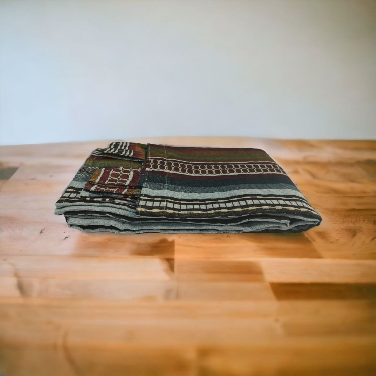 Cortina de calle Rayas Oscuras 140×260 cm | Jacquard - Imagen 8