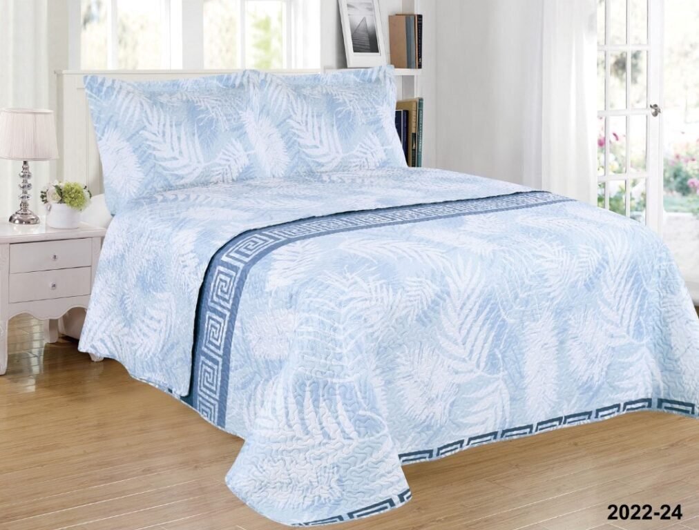 Colcha de verano reversible modelo,2022-24 Azules en varios tamaños desde 90 cm hasta 150 cm excepcional relación calidad y precio.