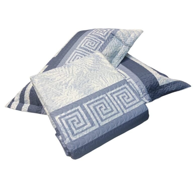Colcha de verano reversible modelo,2022-24 Azules en varios tamaños desde 90 cm hasta 150 cm excepcional relación calidad y precio. - Imagen 7