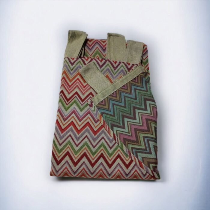 Cortina Alpujarra zigzag naranja-140x260cm: Para Interior/Exterior, Hecha en España - Imagen 8