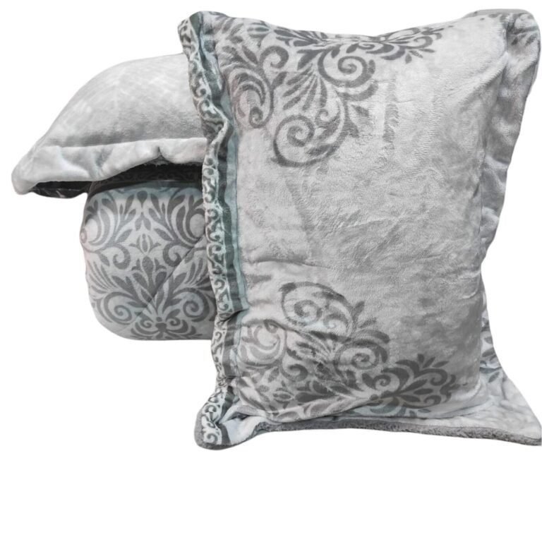 Edredón Nórdico de Invierno Detroit en Sedalina y Sherpa de 700 g – Colcha de invierno Azul para Cama 135/150 cm- 240x270cm. - Imagen 3