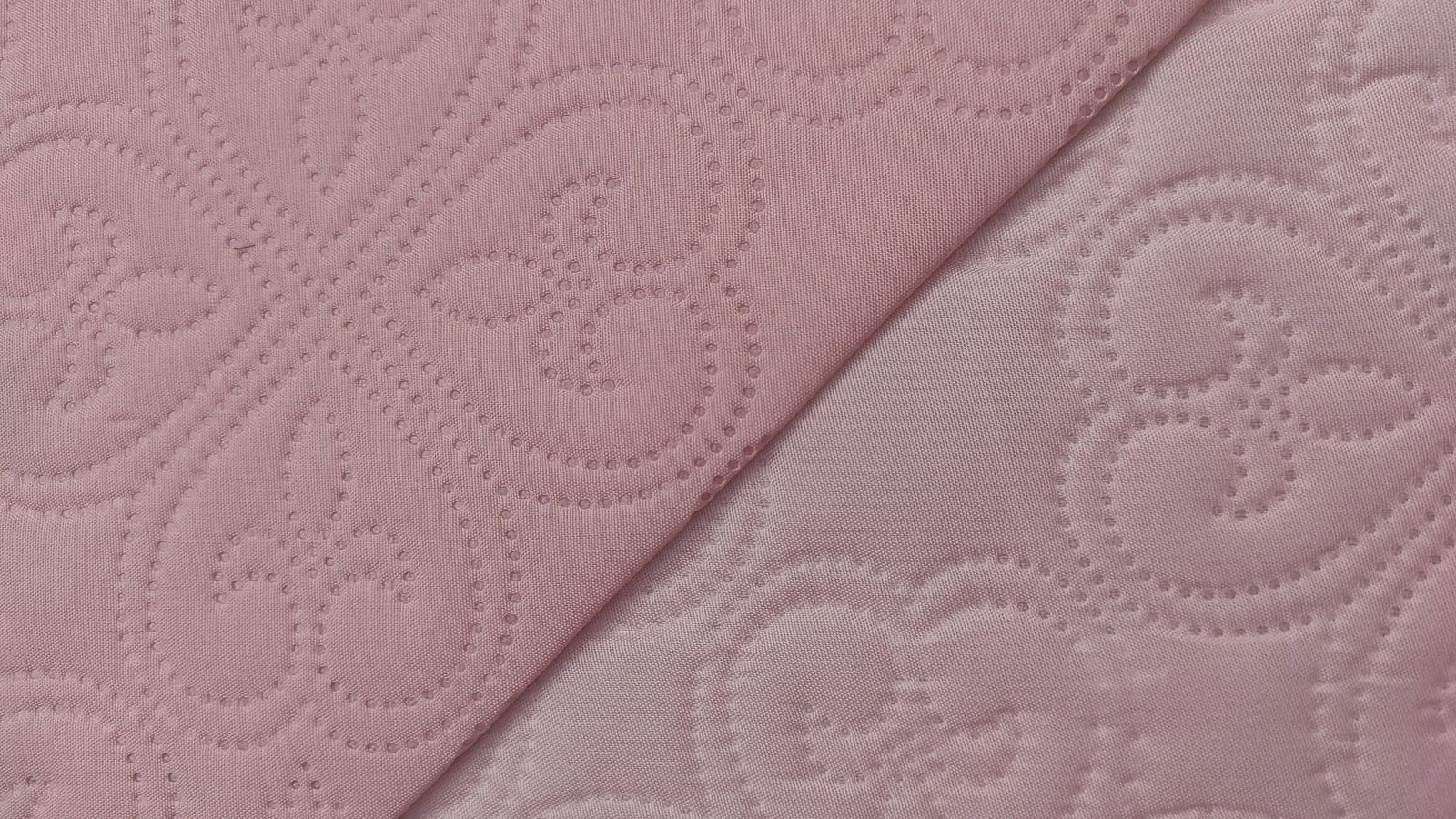 Colcha de Verano Cubrecama Lisa Reversible Sin Cojines. Cubresofá Colección El Molino Modelo Lisa Rosa - Imagen 7