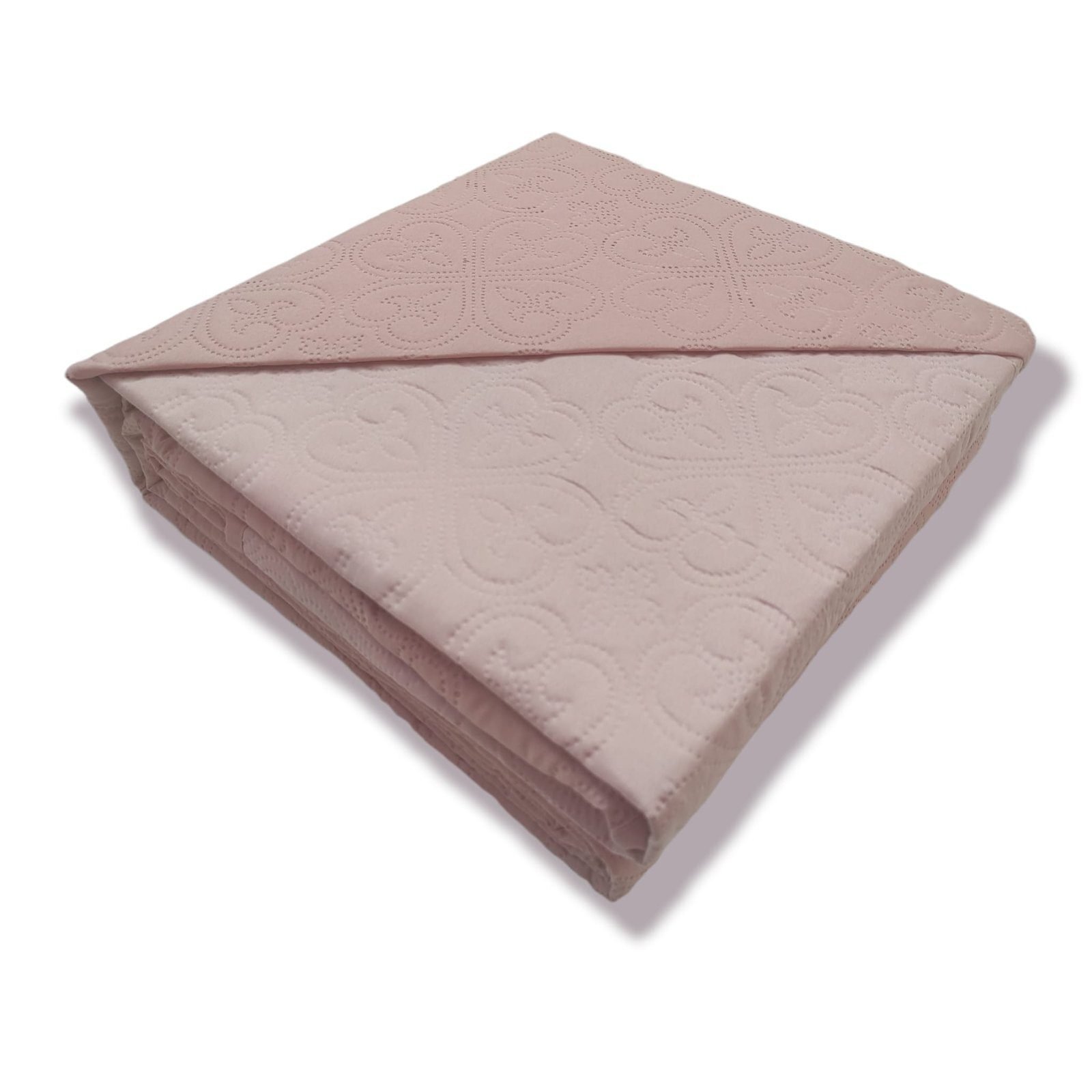 Colcha de Verano Cubrecama Lisa Reversible Sin Cojines. Cubresofá Colección El Molino Modelo Lisa Rosa - Imagen 8
