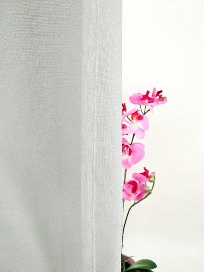 Cortinas cortas ruticas bordada, clásica  toda la vida ,Salas ,Cocina, Baños, Dormitorio desde100x150cm. - Imagen 5