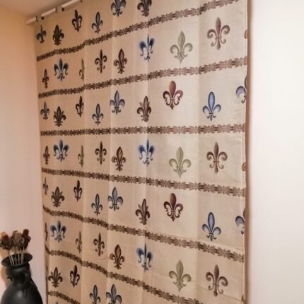 Cortina Alpujarra Flor de Lys 140x260cm - Interior/Exterior