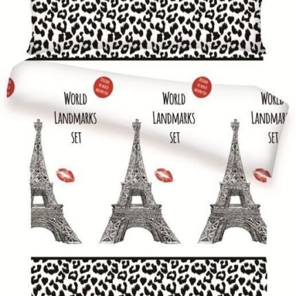 Juego de fundas nórdicas diseño 3D Paris