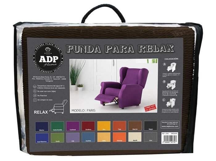 FUNDAS/PROTECTORES DE SOFÁ DE ALTA ELASTICIDAD: EN COLOR MARRON. - Imagen 2