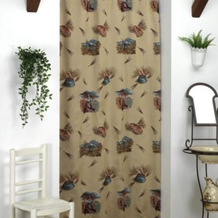 Cortina Alpujarra Trigos -140x260cm: Para Interior/Exterior, Hecha en España