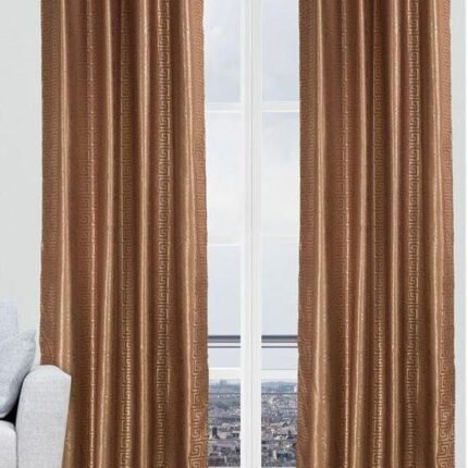 Cortinas para salas Morrón  para cualquier tipo de ventana con un toque vigoroso con 8 ollaos de acero.