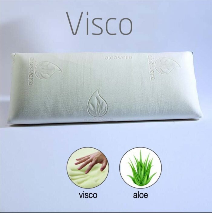 Almohada Ortopédica Aloe Vera Viscoelástica - Antiácaros