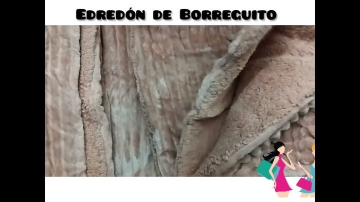 Edredones cama 150 con borreguito color| Sedalina & Borreguillo | extra grueso de +700gr/m2 - Térmico invierno + Cuadrantes Regalo | Rayas en Rosa. - Imagen 8
