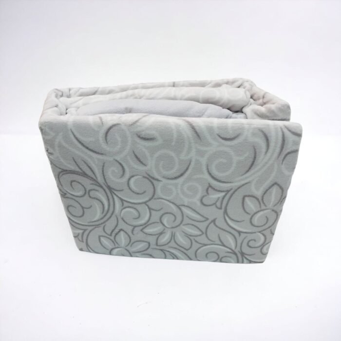 Sábanas de Coralina Térmica Premium - 220 Gramos de Invierno, Doble Perchado - MOD ESTEVO GRIS - Válidas 190/200cm + 30cm - Confort Antiestrés- Serie Oro. - Imagen 5