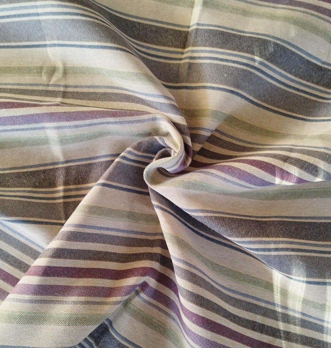 Cortina de calle Rayas Grises 140×260 cm | Jacquard - Imagen 7
