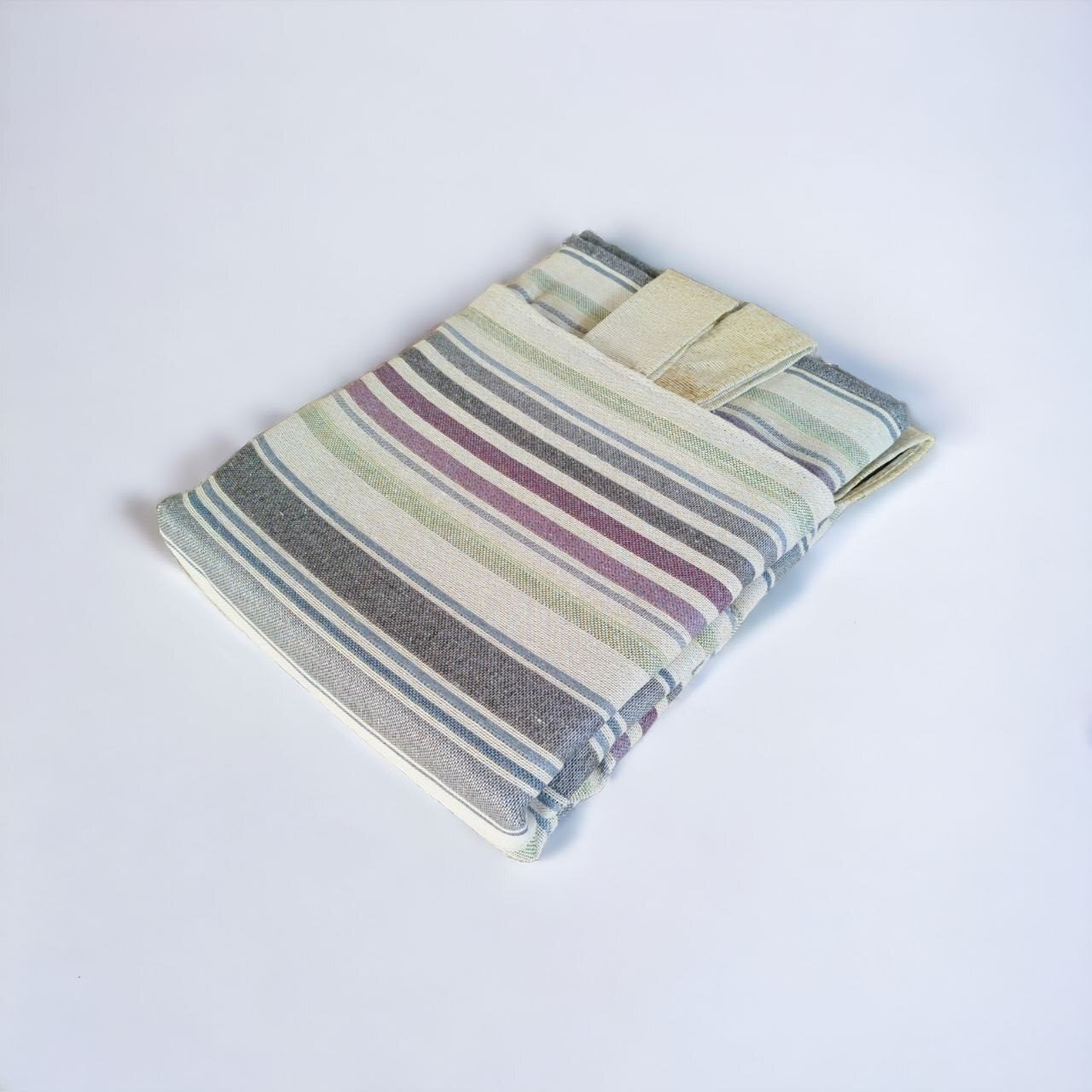 Cortina de calle Rayas Grises 140×260 cm | Jacquard - Imagen 2
