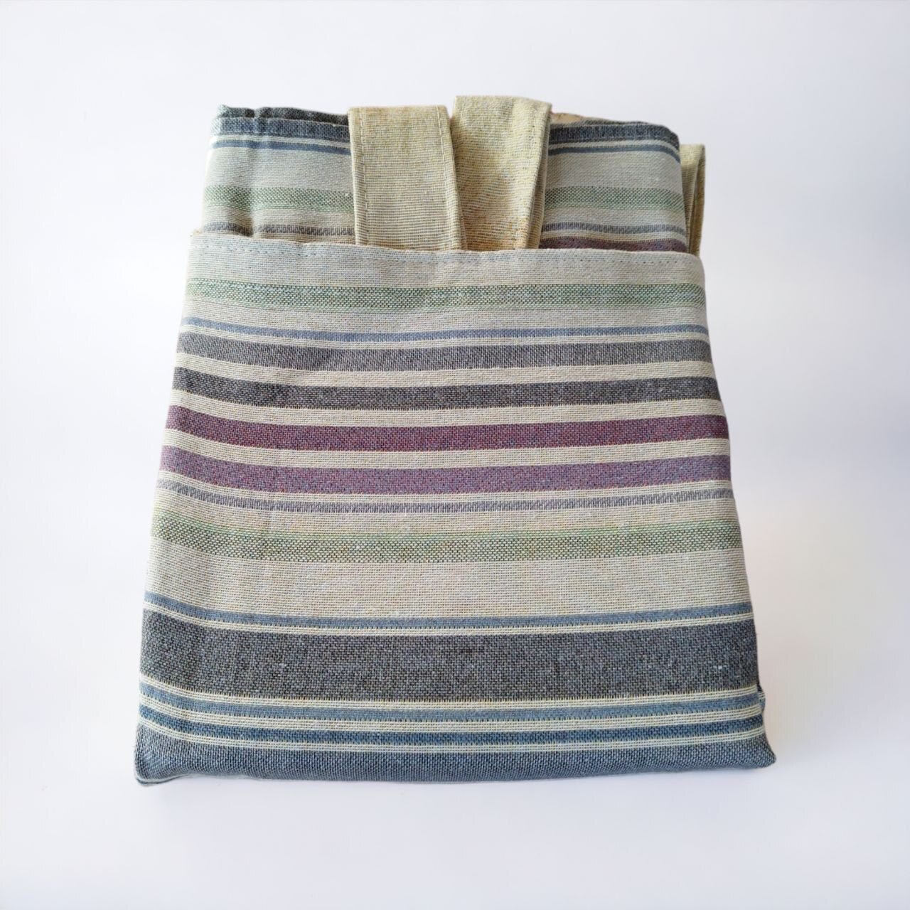 Cortina de calle Rayas Grises 140×260 cm | Jacquard - Imagen 5