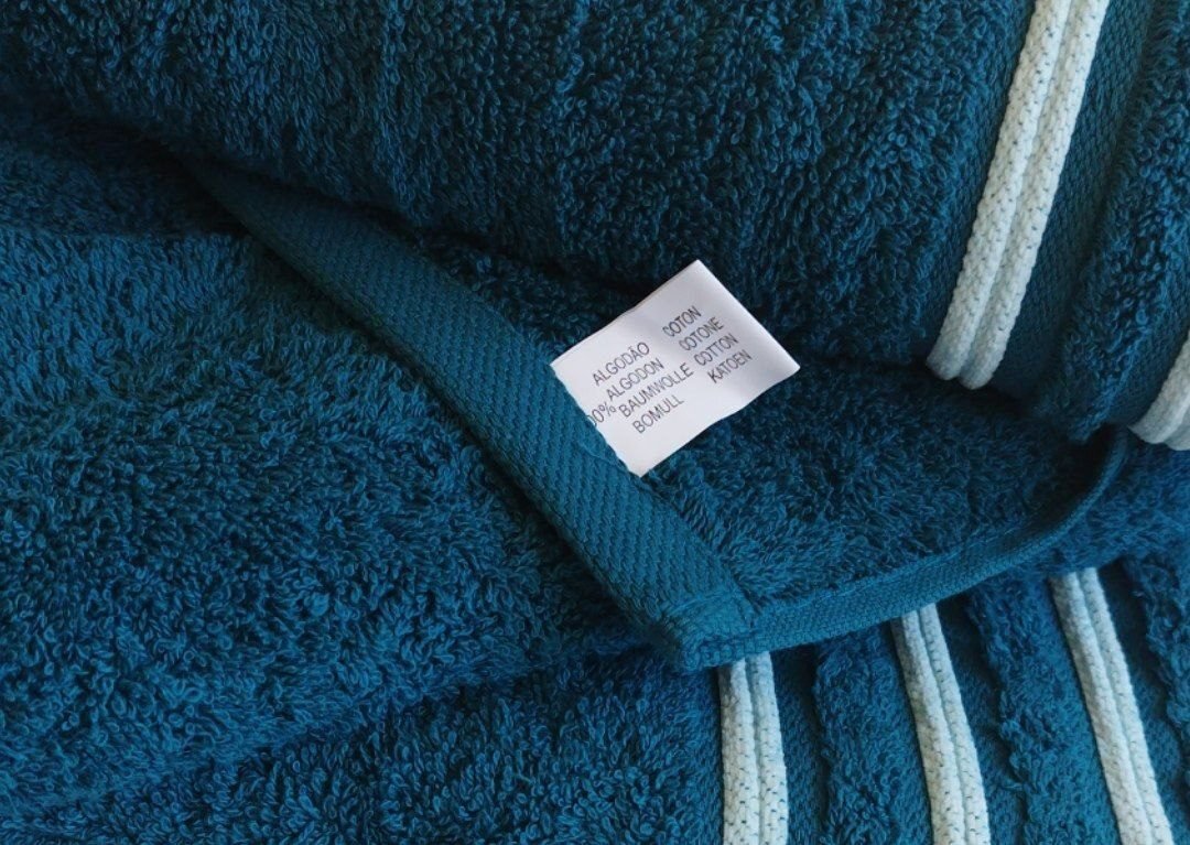 Toallas de baño Gran Calidad - Lujo Portugués 600g,-Chenil Azul Petróleo, Absorbentes y Duraderas para Baño. - Imagen 8