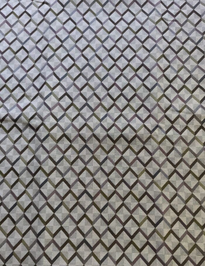 Cortina Alpujarra Rombos en Marrón 140x260cm: Para Interior/Exterior, Hecha en España - Imagen 4