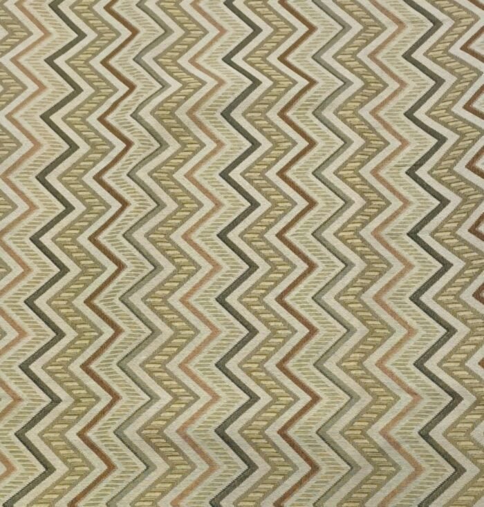 Cortinas Jacquard Alpujarra 140x260cm - Diseño Olas Amarillo - Imagen 6
