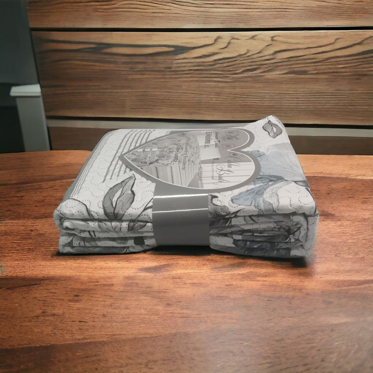 Colcha de Verano económica, Cubrecama Reversible Sin Cojines. Cubre sofá Colección El Molino LT-1 Modelo Asturias. - Imagen 13