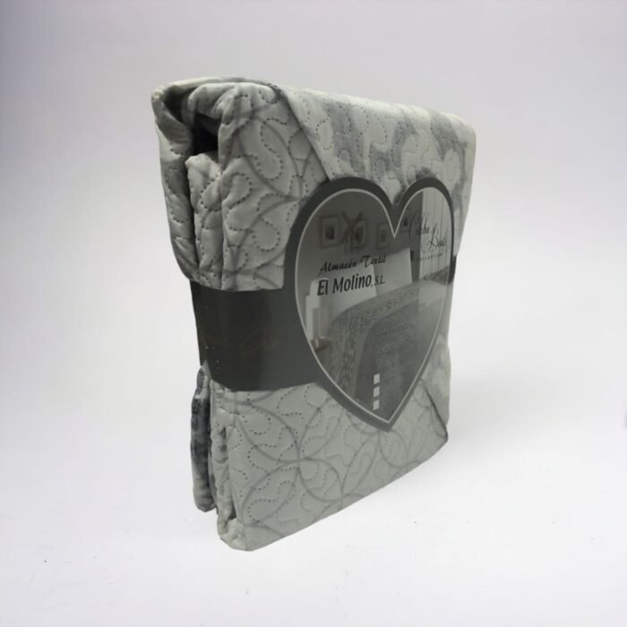 Colcha de Verano económica, Cubrecama Reversible Sin Cojines. Cubre sofá Colección El Molino LT-2 Madrid. - Imagen 2