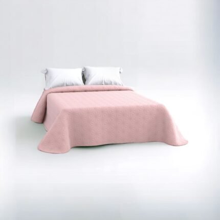 Colcha de Verano Reversible con Diseño Geométrico - Color Rosa -  Elegancia y Frescura por Solo 15€ - Envío Gratis en Mercatienda.es