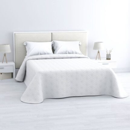 Colcha de Verano Reversible con Diseño Geométrico - Color Blanca -  Elegancia y Frescura por Solo 15€ - Envío Gratis en Mercatienda.es